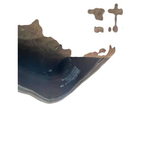 White Mountain Brown Leather Studded Clog Heels size 7 - Picture 6 of 14